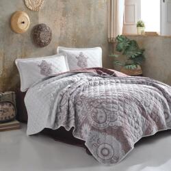 Clasy Cuvertura matlasata pat dublu, 240x260 cm si 2 Fete perne 50x70 cm, Clasy Rosu AZKA V2 (300.158-azka-v2)