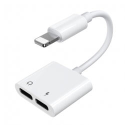 JOYROOM Ben Series adapter Lightning / 2x Lightning, fehér (S-Y104)