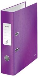 Leitz Biblioraft LEITZ 180 Wow, 85mm, plastic PP - mov metalizat mov A4 Biblioraft plastifiat 80 mm (L-10050062)