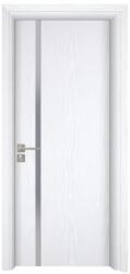 Novo Doors Usa Interior din MDF Novo Doors ND04 LUX PREMIUM, Cadru din Lemn Masiv, KIT COMPLET, Toc Reglabil de 10 CM INCLUS, Plinta pe Ambele Parti (Culoare: Wenge, Dimensiune: 70 cm, Toc: Reglabil 30 cm, Maner