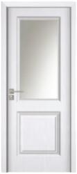 Novo Doors Usa Interior din MDF Novo Doors ND10 LUX PREMIUM, Cadru din Lemn Masiv, KIT COMPLET, Toc Reglabil de 10 CM INCLUS, Plinta pe Ambele Parti (Culoare: Gri, Dimensiune: 80 cm, Toc: Reglabil 10 cm, Maner: 