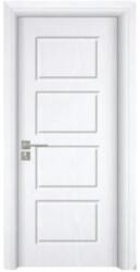 Novo Doors Usa Interior din MDF Novo Doors ND82, Cadru din Lemn Masiv, KIT COMPLET, Toc , Manere si balamale incluse (Culoare: Gri, Dimensiune: 60 cm, Toc: Reglabil 10 cm, Maner: Patrat auriu inchidere magnetica
