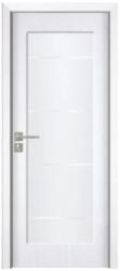 Novo Doors Usa Interior din MDF Novo Doors ND110-1, Cadru din Lemn Masiv, Geam Sablat, KIT COMPLET, Toc , Manere si balamale incluse (Culoare: Nuc, Dimensiune: 80 cm, Maner: Patrat negru inchidere magnetica, Toc