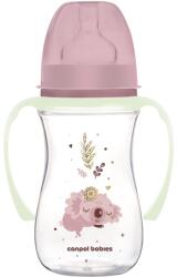 Canpol babies EasyStart Sleepy Koala 240 ml biberon pentru sugari 3 m+ Pink 1 buc