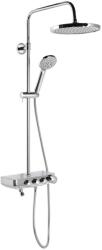 SAPHO Farrao - Set de duș cu baterie, diametru 25 cm, 3 jeturi, crom SL450 (SL450)