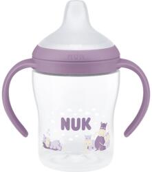 Nuk Perfect Match Hippo biberon pentru învățare cu controlul temperaturii 6m+ 1 buc