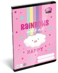 ICO Lollipop Rainbow: Vonalas füzet - A/5-ös, 4. osztály (7500170001) - jateknet