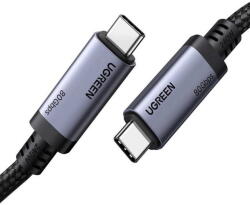 UGREEN Cablu Date si Incarcare UGREEN USB-C - USB-C L706 240W 1m Negru (acc/376746)