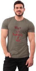 D&B Unisex Póló MO00078 Joker Katonai zöld-Méret S (MO00078JokerMilitaryGreenSizeS)