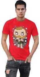 D&B Férfi/Unisex Póló PC00070 McGregor Piros-Méret 2XL (PC00070McGregorRed2XL)