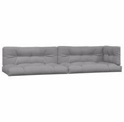 vidaXL 5 db szürke szövet raklappárna 10.95 kg (360778)