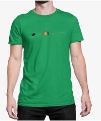 D&B Férfi/Unisex Póló Mini00001 Ant Zöld-Méret M (Mini00001 Ant IrishGreen M)