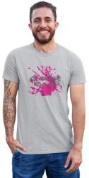 D&B Férfi/Unisex Póló ST00194 Change The Rules Szürke-Méret XL (ST00194ChangeTheRulesGrayXL)
