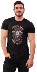 D&B Férfi/Unisex Póló ST00167 Ride Fekete-Méret M (ST00167RideBlackM)