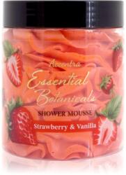 Accentra Essential Botanicals Shower Mousse tusoló hab illattal Strawberry & Vanilla 200 g