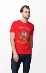 D&B Férfi/Unisex Póló ST00082 Soul Piros-Méret 2XL (ST00082SoulPiros2XL)