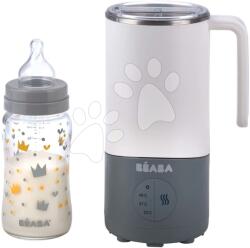 BÉABA Pregătirea laptelui pentru orice tip Milk Prepâ White Grey Beaba 420 ml oțel inoxidabil 22°C/37°C/48°C gri de la 0 luni (BE911698) Incalzitor biberon