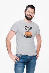 D&B Unisex Póló ST00259 Halloween Szürke-Méret S (ST00259HalloweenGrayS)