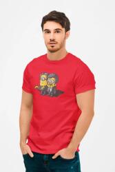 D&B Férfi/Unisex Póló MO00030 Minions Piros-Méret XL (MO00030 Minions Red-SizeXL)