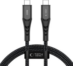 Tech-Protect Cablu Date si Incarcare TECH-PROTECT USB-C - USB-C UB11T Ultraboost 100W 1m Negru