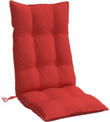 vidaXL 2 db piros oxford-szövet magas háttámlájú székpárna 3.25 kg (377620)