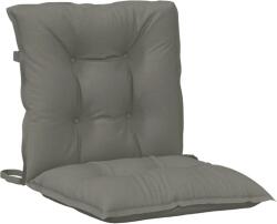 vidaXL 2 db melange sötétszürke szövet háttámlás székpárna 100x50x7 cm 2.55 kg (4002382)