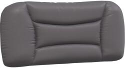 vidaXL szürke műbőr fejtámla párna Hvar 80 cm 374535 (374535)