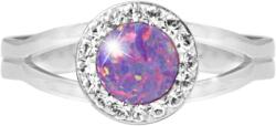 JSB Bijoux Opál Swarovski Violet kristály kövekkel 92700040vio (Ag925/1000, 2, 08 g)