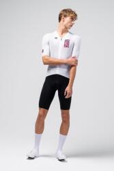 Gobik Cyklistický dres CARRERA 3.0 UNISEX TAG biela (10-01-056-034-08)