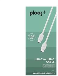 Ploos Cablu Ploos Date Usb-C la Usb-C 1M PLCABC2C1MW Alb (8018080371509)