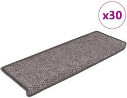 vidaXL 30 db lépcsőszőnyegek öntapadós szizál kinézetű 65x21x4 cm 3365884 (3365884)