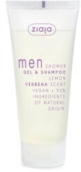 Ziaja Gel de duș și șampon Lemon Verbena Men (Gel & Shampoo) 200 ml