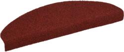 vidaXL 30 db piros öntapadó lépcsőszőnyeg 65x21x4 cm 3365659 (3365659VidaXL)