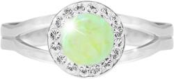 JSB Bijoux Opál Swarovski Green kristálykövekkel 92700040gr (Ag925/1000, 2, 08 g)