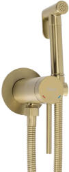 Rea Clif baterie bideu cu set de duș perete auriu REA-B5844 (REAB5844)