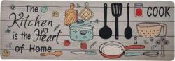 Heinner Covoras de bucatarie Heinner printat 40x120cm poliester cauciuc anti alunecare (hr-rug40x120-kit) Covor