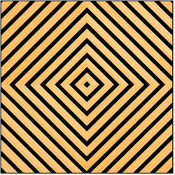 Leziter Akusztikus falpanel Deco XI bambusz hatású 60x60x1, 8 cm (J01TF24-BAM) - leziter