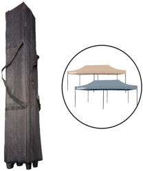 Leziter Kerti pavilon táska kerékkel 3x6 m (LPTK-60-BLACK)