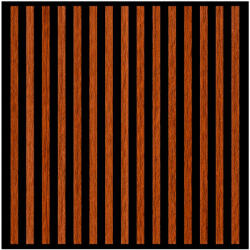 Leziter Akusztikus falpanel Deco II dió hatású 60x60x1, 8 cm (J01TF15-WAL) - leziter