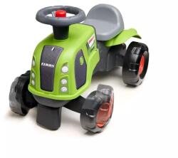 FALK Falk: Baby Claas traktor utánfutóval - világoszöld (312C) - pepita