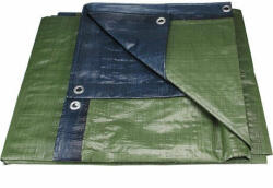 Extol PREMIUM takaróponyva, vízálló, de nem UV álló; 150g/nm, 10×15m névleges méret, valós méret: 9, 8×14, 8m, PE, lefűző lyukakkal (14113)