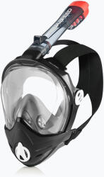 AQUA-SPEED Mască facială completă de snorkeling AQUA-SPEED Brizo + suport pentru cameră neagră