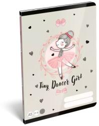 ICO Lovely Ballerina: Négyzetrácsos füzet - A/5-ös (7500171003) - jatekbolt