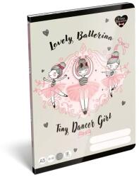 ICO Lovely Ballerina: Vonalas füzet - A/5-ös, 3. osztályos (7500169003) - jatekbolt