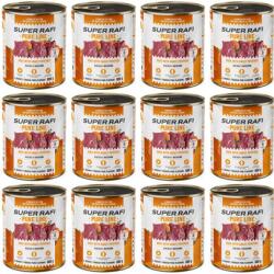 SUPER RAFI Pure Line kacsával édesburgonyával 12x800g nedves kutyaeledel