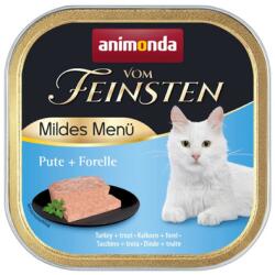 Animonda Vom Feinsten Mild Menue Pulyka és pisztráng 100g pástétom macskáknak