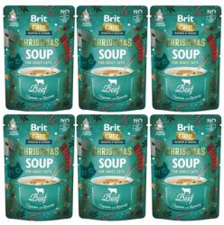 Brit Care Cat Christmas Soup Beef 6x75g marhahúsos és zöldséges leves macskáknak