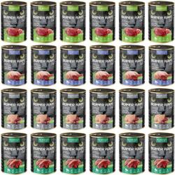 SUPER RAFI Cat Mix 4 Ízek 24x400g nedves macskaeledel