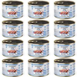 SUPER RAFI Mini Pure Line bárányhússal és édesburgonyával 12x185g nedves táplálék kisméretű kutyák számára