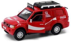  Model de colecție Motor City Classics Contemporary: Automobile - Mitsubishi Pajero Coca-Cola, Red/White, 2004 (MOCITY464100)